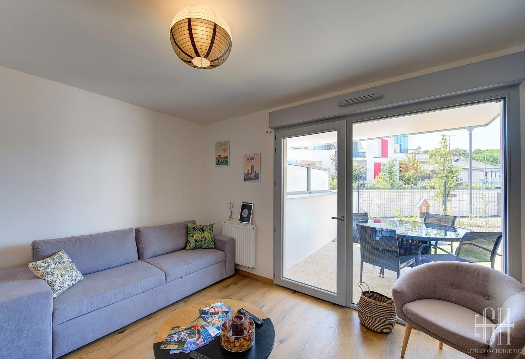 Appartement Le Camelia Proche Aeroport à Tours Extérieur photo