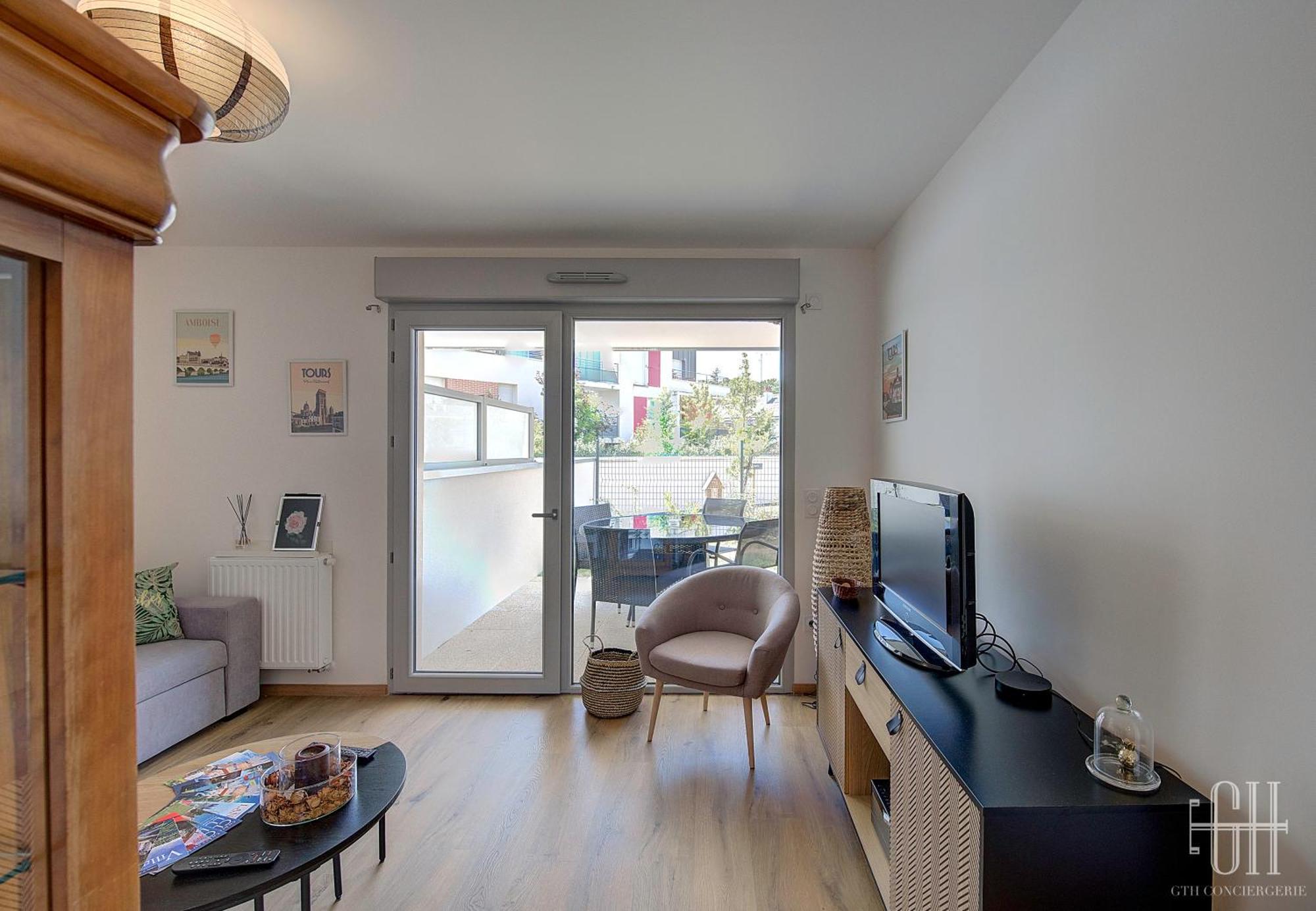 Appartement Le Camelia Proche Aeroport à Tours Extérieur photo